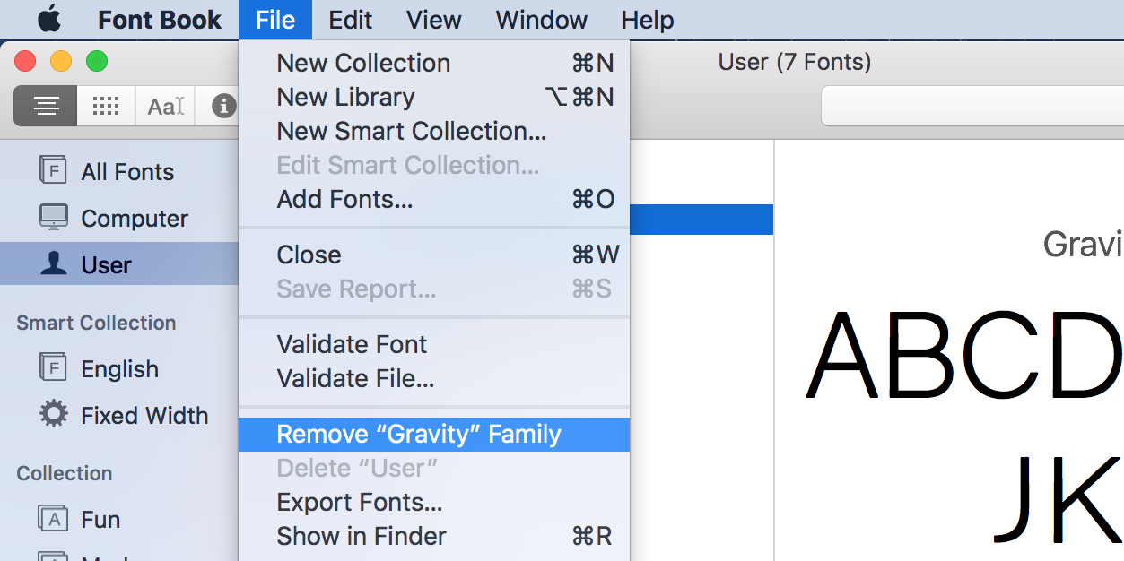 fonts for photoshop mac